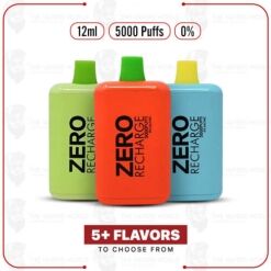 Fume Recharge 0 Nic Vape Disposable Device 5000 Puffs