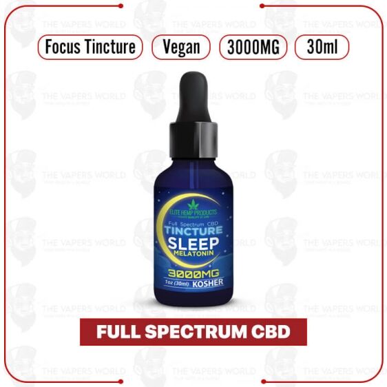 Elite Hemp - CBD Tincture 3000mg Sleep