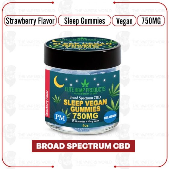 Elite Hemp - CBD Vegan Gummies 750mg Sleep