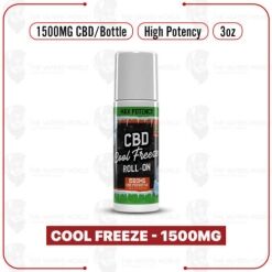 Hemp Bombs Premium CBD Max Potency Cool Freeze Roll On 1500MG per Bottle