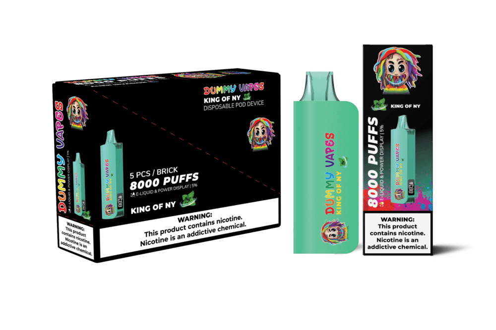 Dummy Vapes 8000 Puff Disposable Vape By The Box - Image 19