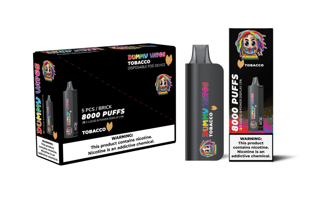 Dummy Vapes 8000 Puff Disposable Vape By The Box - Image 23