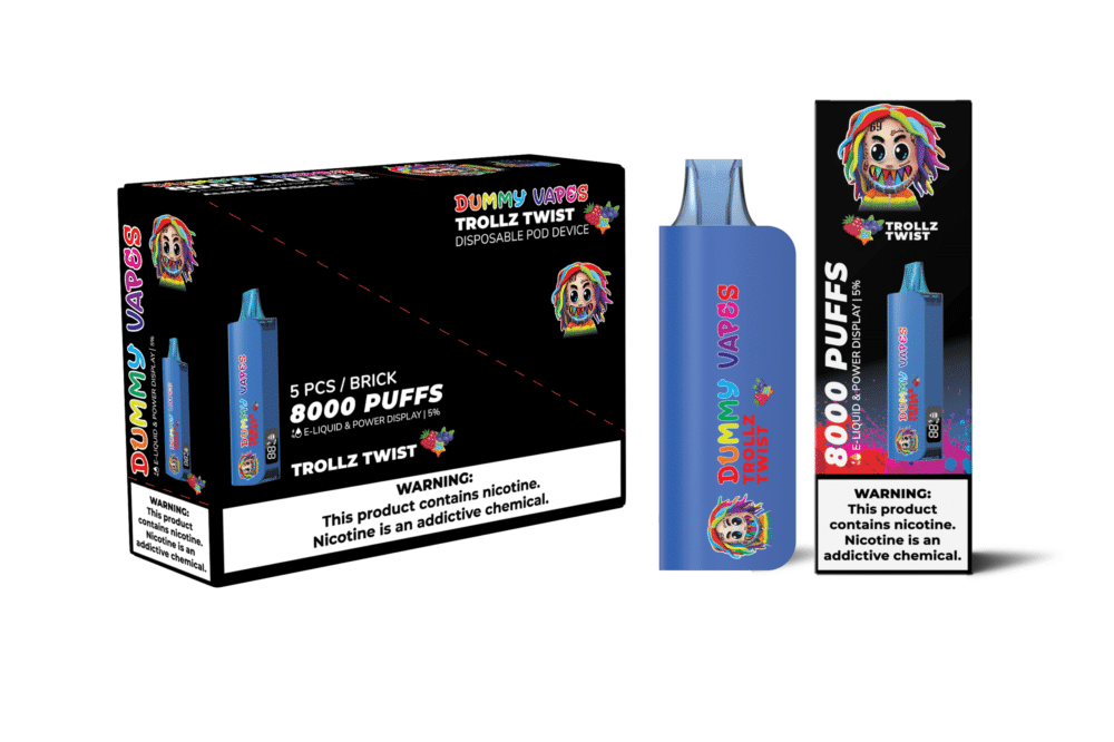 Dummy Vapes 8000 Puff Disposable Vape By The Box - Image 24