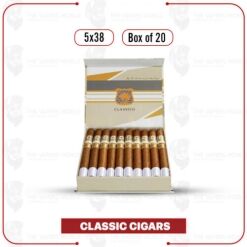Classico by Lucky Cigar Lonsdale 5x38 Box of 20 Cigars