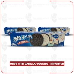Oreo Thin Vanilla Cookies – Imported