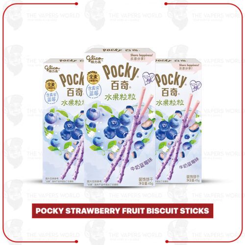 Pocky Blueberry Fruit Biscuit Sticks