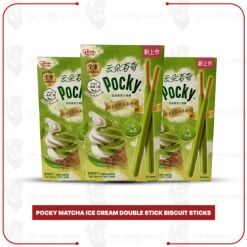Pocky Matcha Ice Cream Double Stick Biscuit Sticks