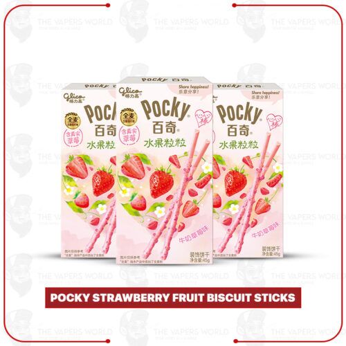 Pocky Strawberry Fruit Biscuit Sticks