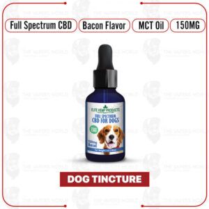 Elite Hemp – CBD Dog Tincture 150mg Bacon