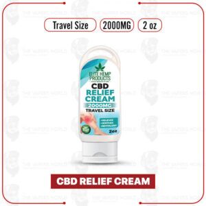 Elite Hemp – CBD Pain Relief Cream 2000mg Travel Size