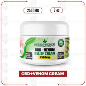 Elite Hemp – CBD+Venom Pain Relief Cream 2500mg
