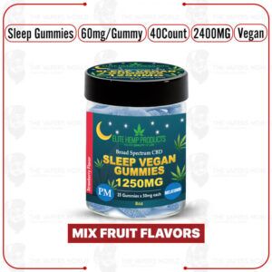 Elite Hemp – CBN Sleep Vegan Gummies 2400mg