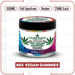 Elite Hemp – Mix Vegan Gummies 500MG