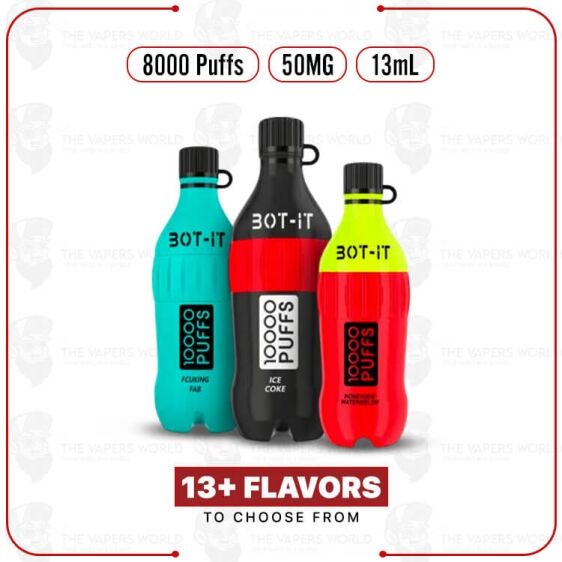 BOT-IT 8000 Puffs 5% Disposable Vape