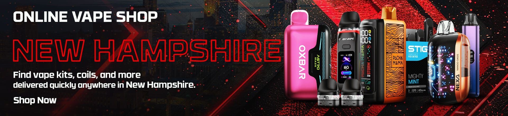 Online Vape Shop New Hampshire mobile