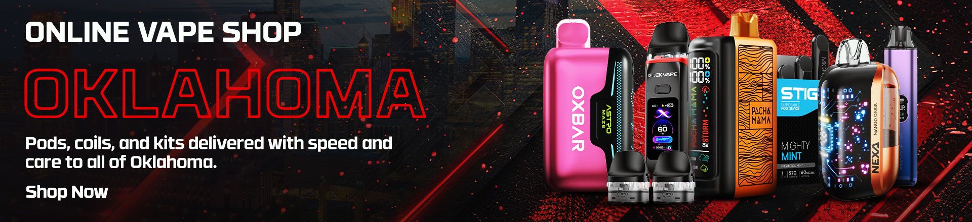 Online Vape Shop Oklahoma