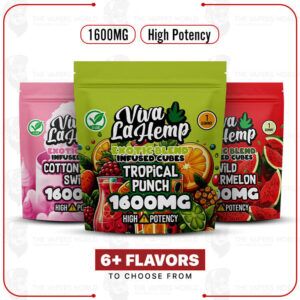Viva La Hemp 1600MG Exotic Blend THCP Gummies
