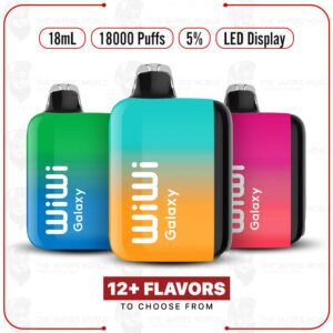 WIWI GALAXY 18K  Puffs Disposable