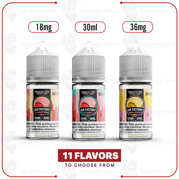 Air Factory Salt E-Liquid Vape 30ml