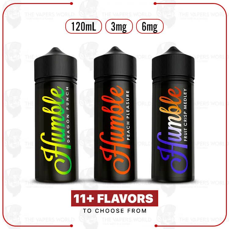 Humble Juice Co E-Liquid Vape Flavors 120ml