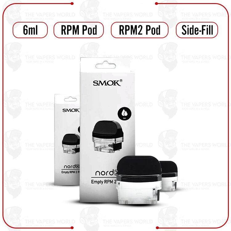 SMOK NORD X Empty Replacement Pod Cartridge – 3PK