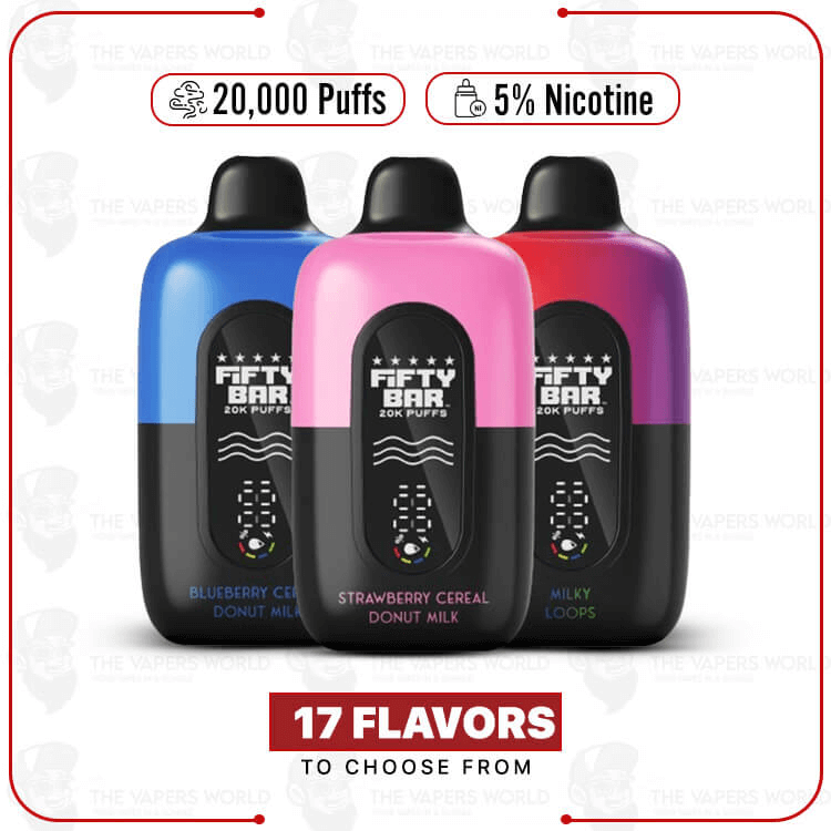 Fifty Bar V2 20000 Puff Disposable