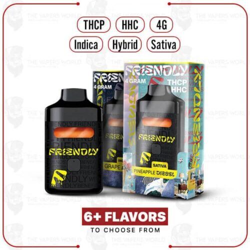 Friendly THCP HHC 4G Disposable Vape