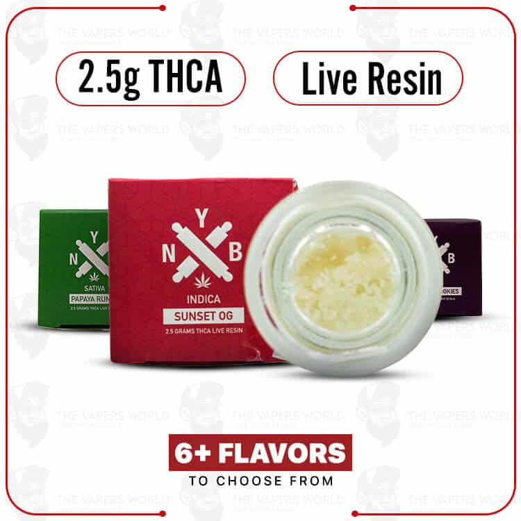 NYB Pure THCA Live Dabs 2.5G