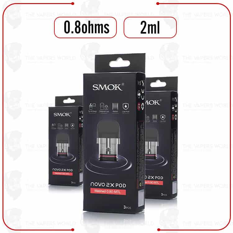 SMOK NOVO 2 X Replacement Pod Cartridge – 3PK