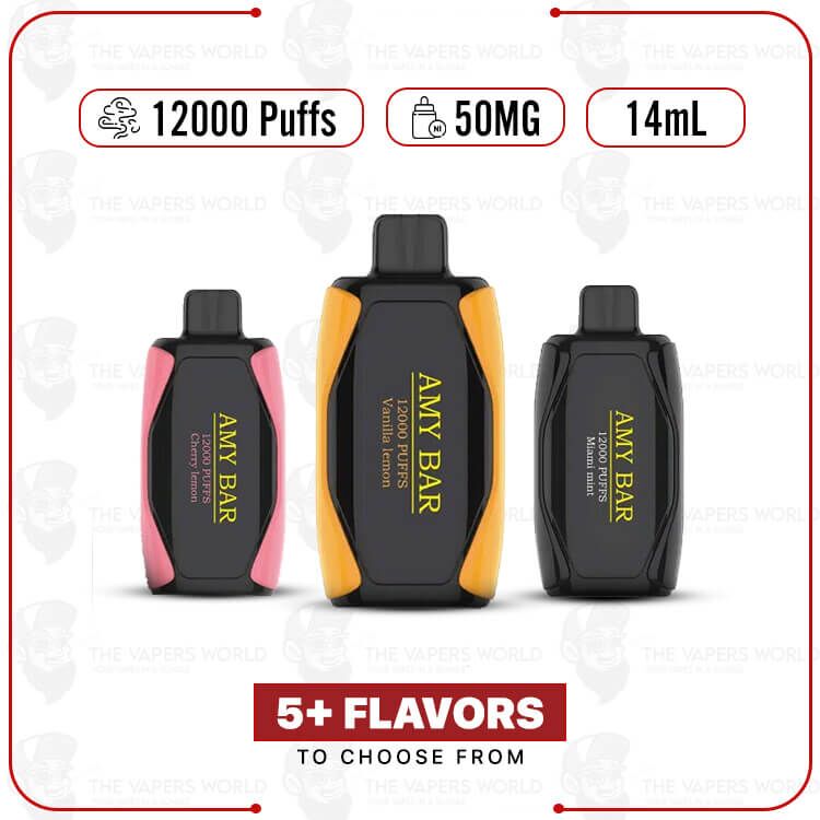 AMY BAR 12000 Puffs 5% Disposable