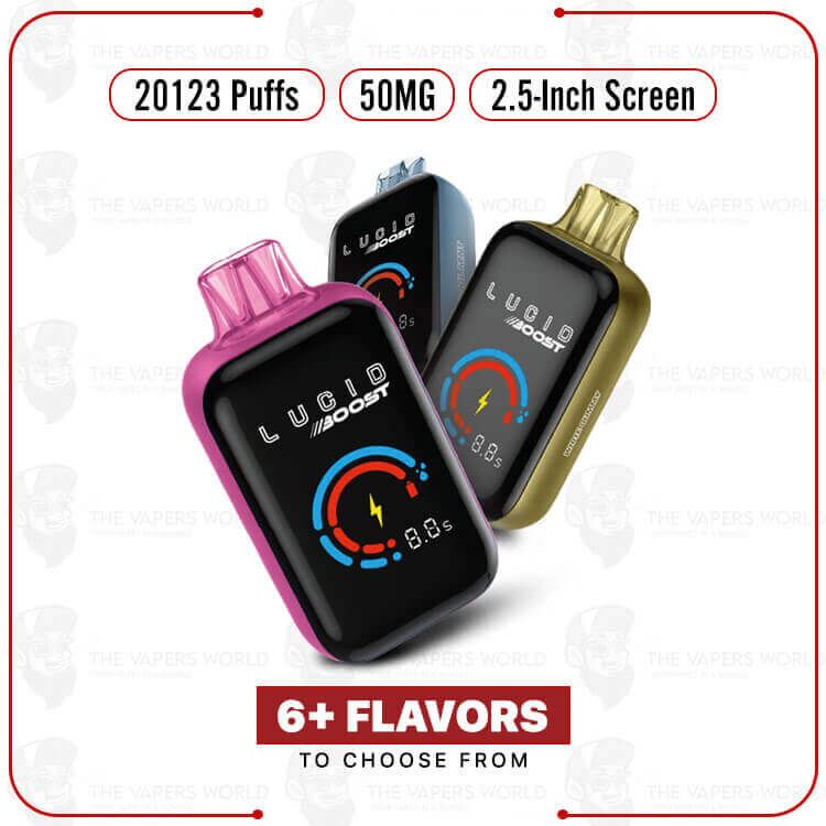 Lucid Boost 20,123 Puffs 5% Disposable