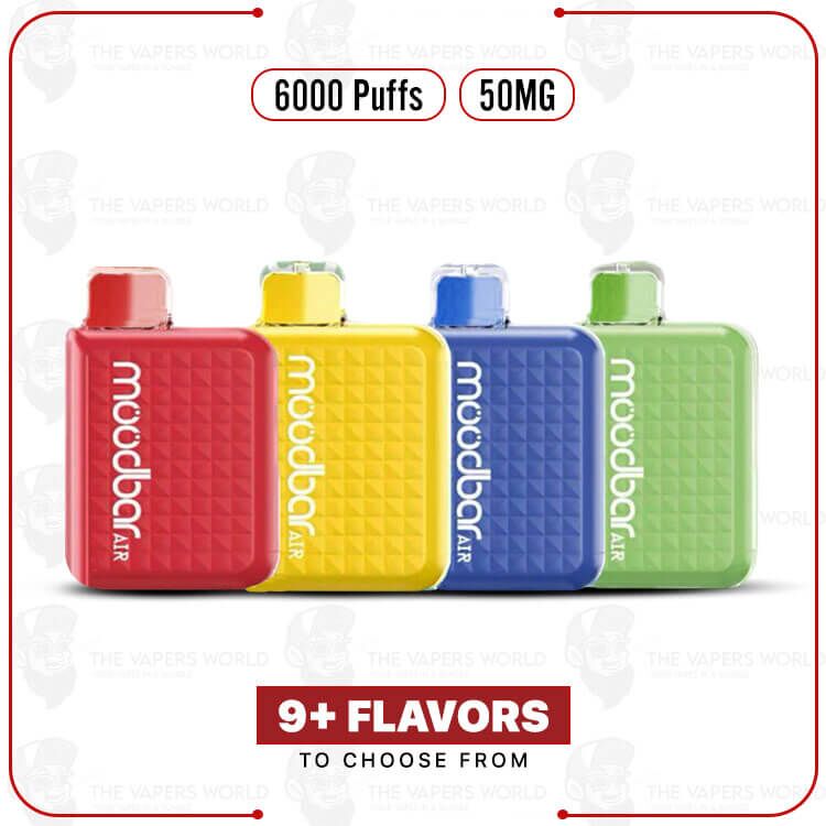MoodBar Air PC6000 5% Disposable 