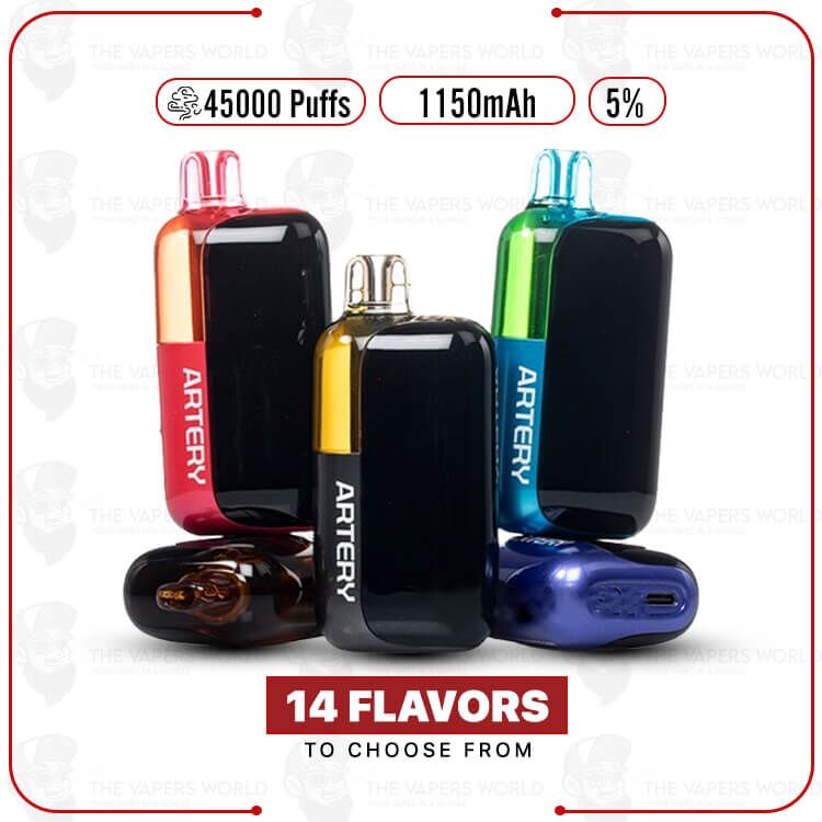 Artery Vapor CT3 45K Puffs Disposable