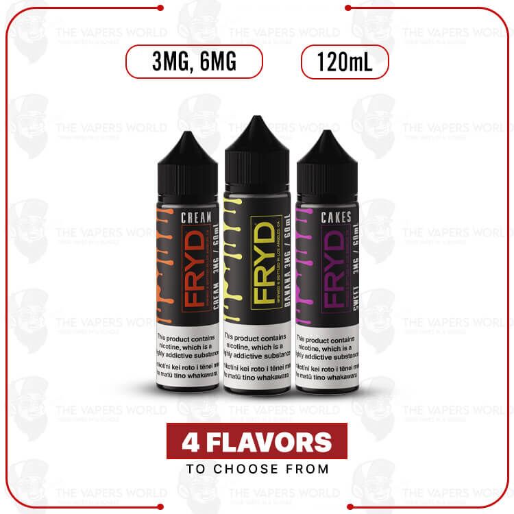 FRYD Synthetic Nicotine 120ml E-Juice