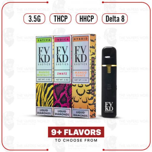 FVKD Exotic THCP 3.5G Disposables