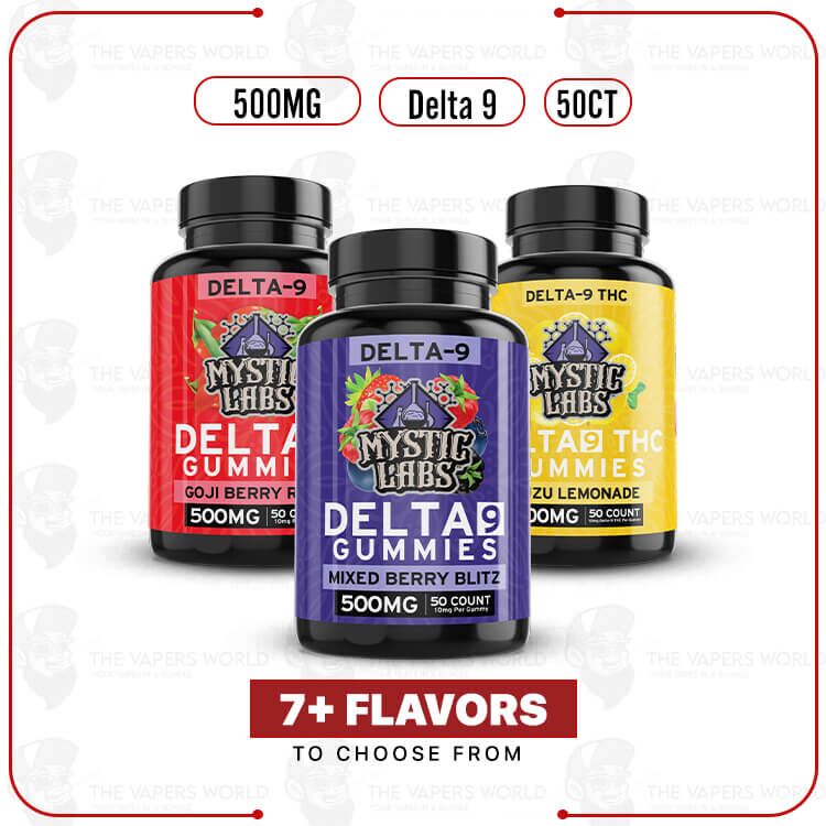 Mystic Labs Delta 9 Gummies 500MG – 50CT