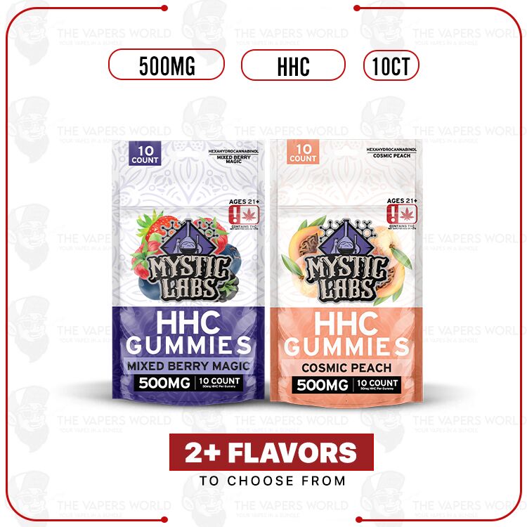 Mystic Labs HHC Gummies 500MG – 10CT