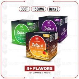 Cannabis Life Delta-8 THC Gummies – Extra Strength 1500mg (30CT)