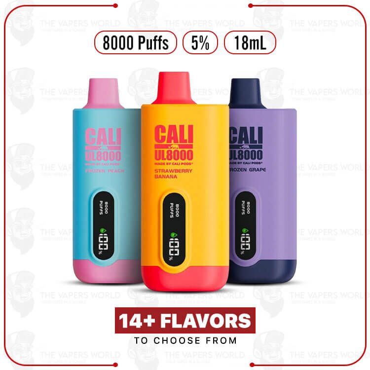 Cali Pods UL8000 Disposable Vape