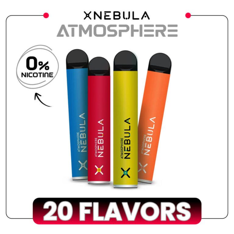 Nebula Atmosphere – Portable – 0 Nic Disposable Vape
