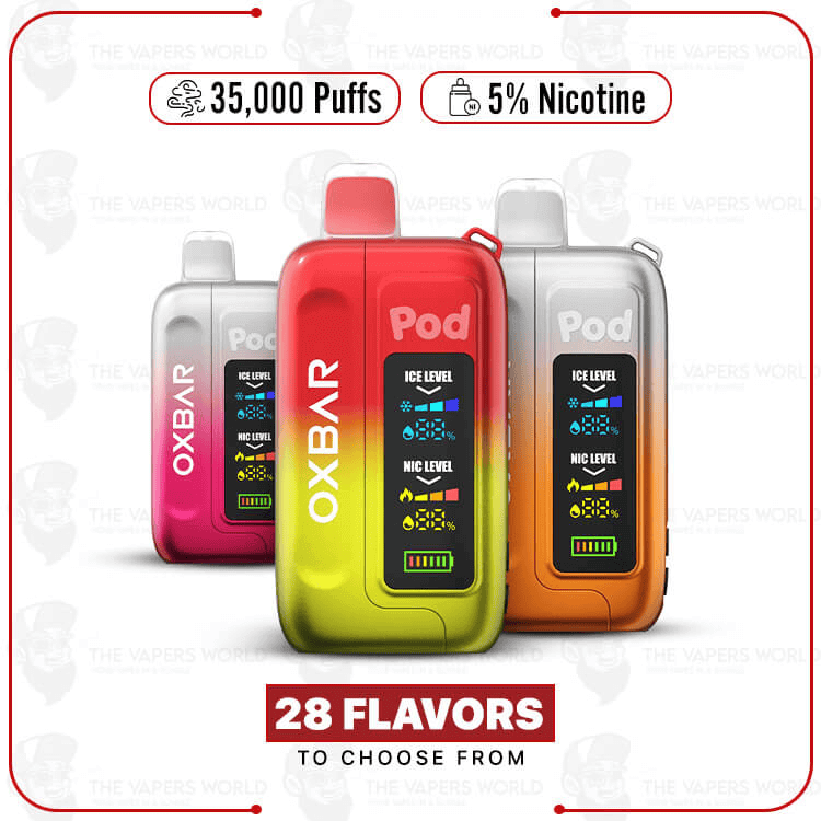 OXBAR x Pod Juice ICE-NIC Control 35K Puff Disposable