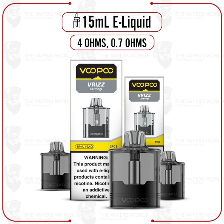 VooPoo VRIZZ Replacement Pod Cartridge – 2PK