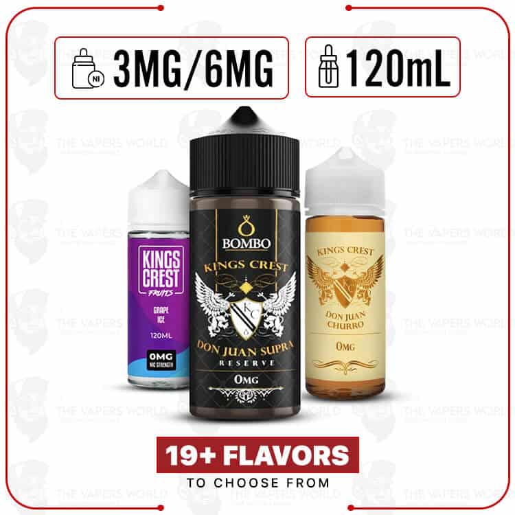 King’s Crest 120ml E-Juice