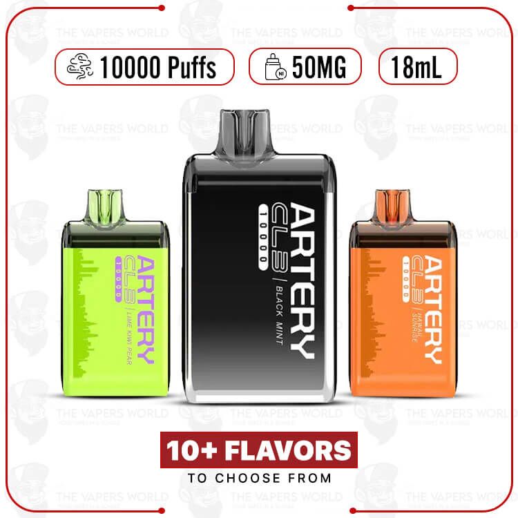 ARTERY CL3 10000 Puffs 5% Disposable