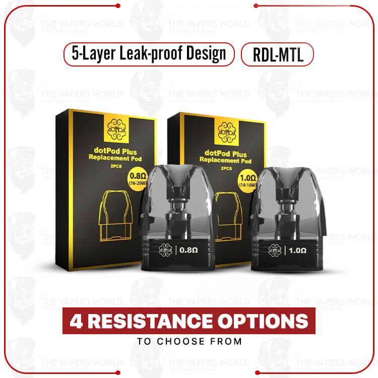 DotMod dotPod Plus Replacement Pods 2pk