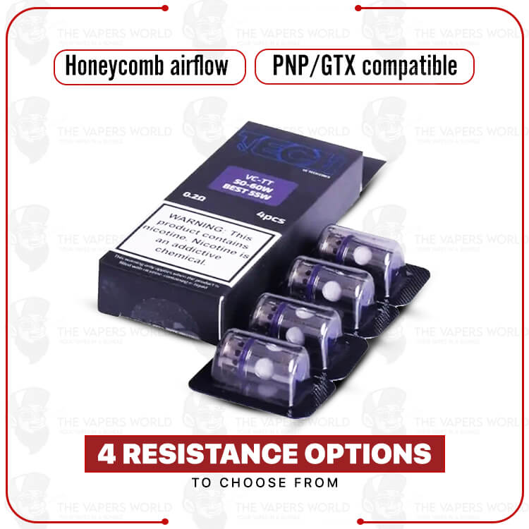 Vaperz Cloud Temp Tech Coils 4pk