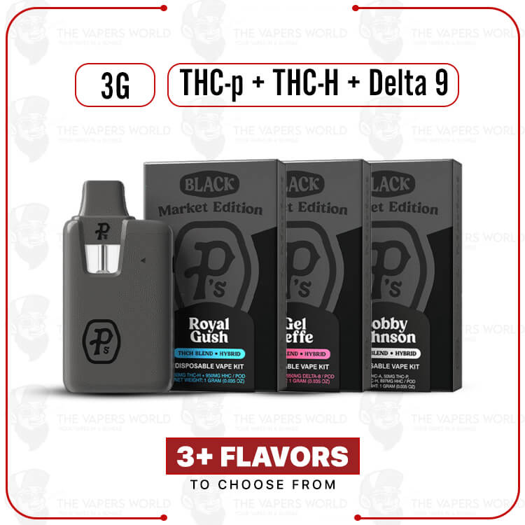 Pushin P’s Black Market Disposable 3G