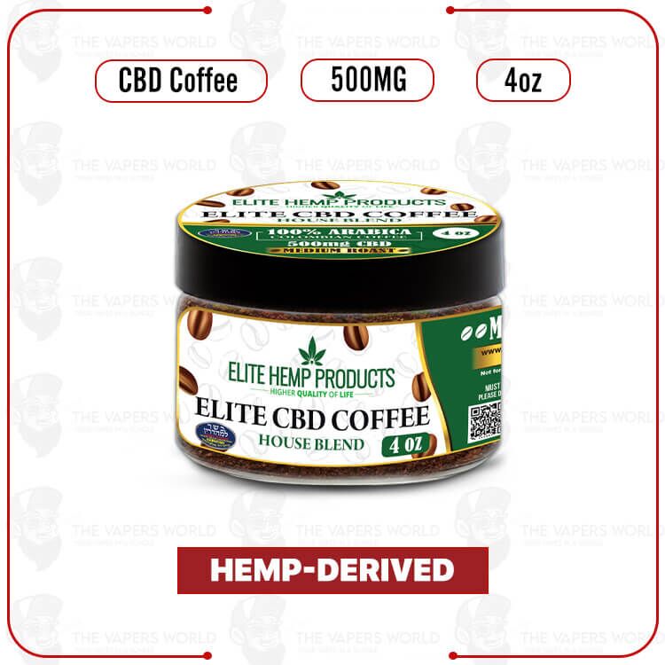 Elite Hemp – CBD Coffee 500mg