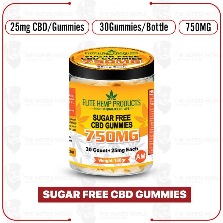 Elite Hemp – CBD Sugar Free Gummies 3000mg