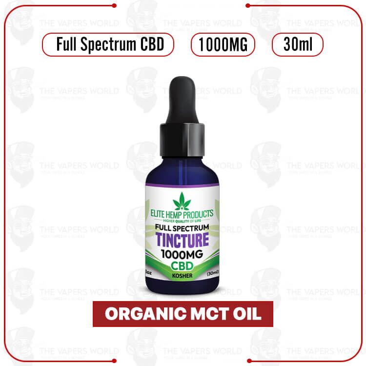Elite Hemp CBD Tincture 1000mg